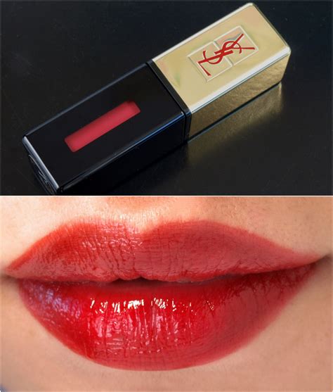 ysl glossy stain lip color review|yves saint laurent lip stain.